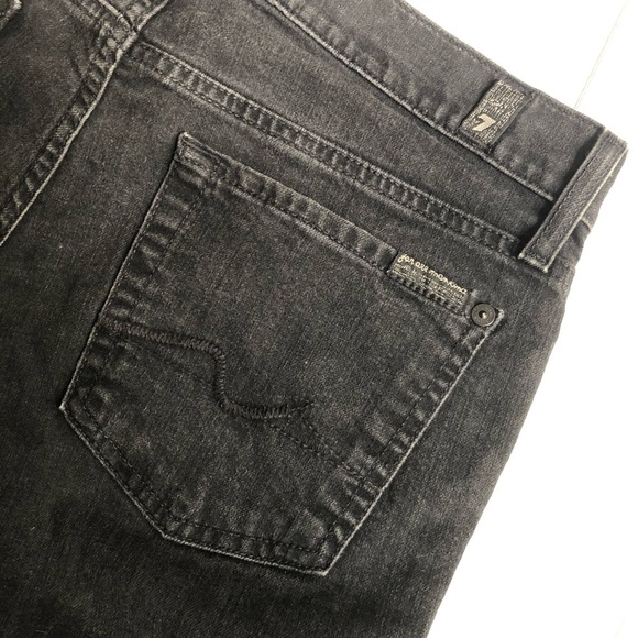 💚7 for all mankind Roxanne black jeans - Picture 3 of 4